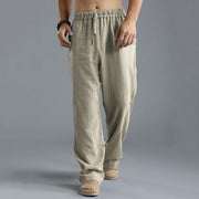 Loose Casual Pants Linen Breathable Sports Trousers