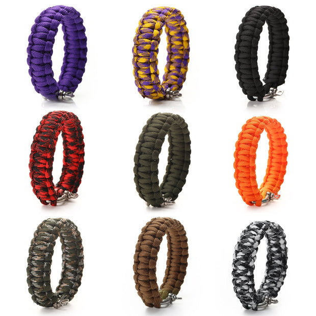 Seven-core Umbrella Rope Woven Survival Bracelet