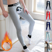 Cute Dog Print Leggings Winter Warm Innerwear Cotton Pants