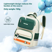 English Style Large Capacity College Backpack