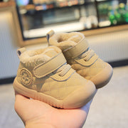 All-matching Fleece-lined Thick Soft Soled Non-slip Warm Children's Shoes