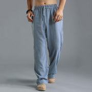 Loose Casual Pants Linen Breathable Sports Trousers